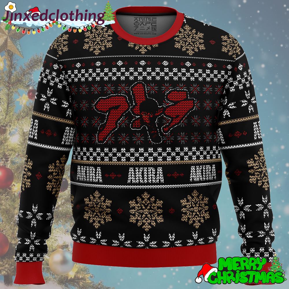Akira Kanji Name Ugly Christmas Sweater Xmas Day 